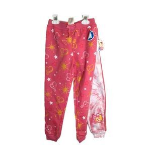 Jojo Siwa Joggers 2‎ Pr Tie Dye Hearts Stars Sz 6x